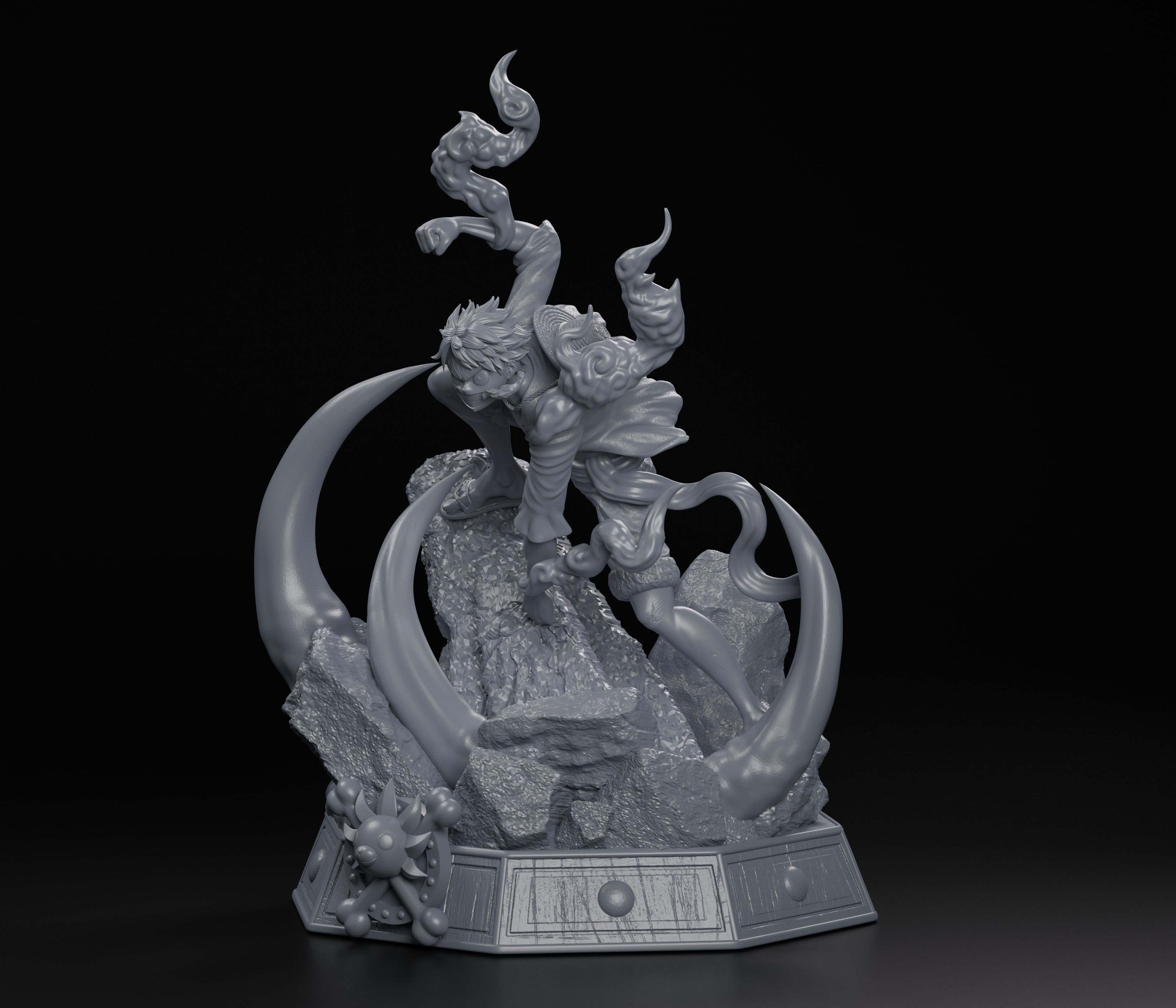 Luffy - One Piece 3D print model_5