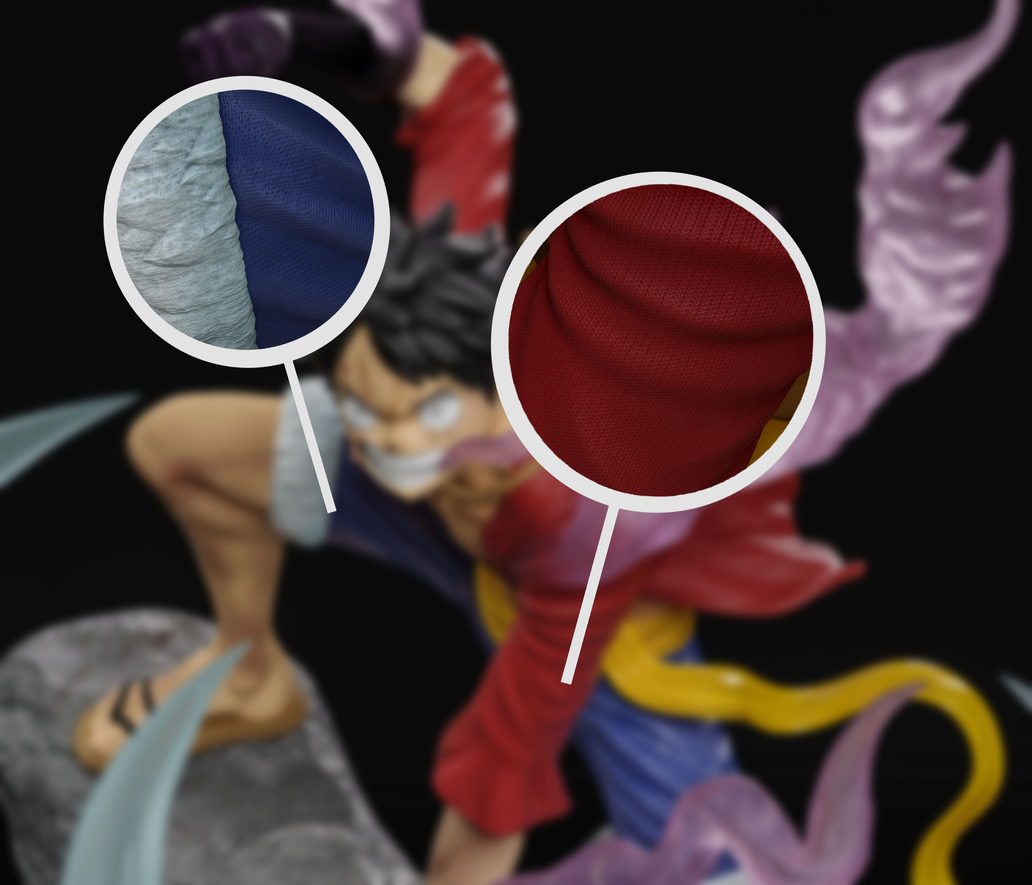 Luffy - One Piece 3D print model_3