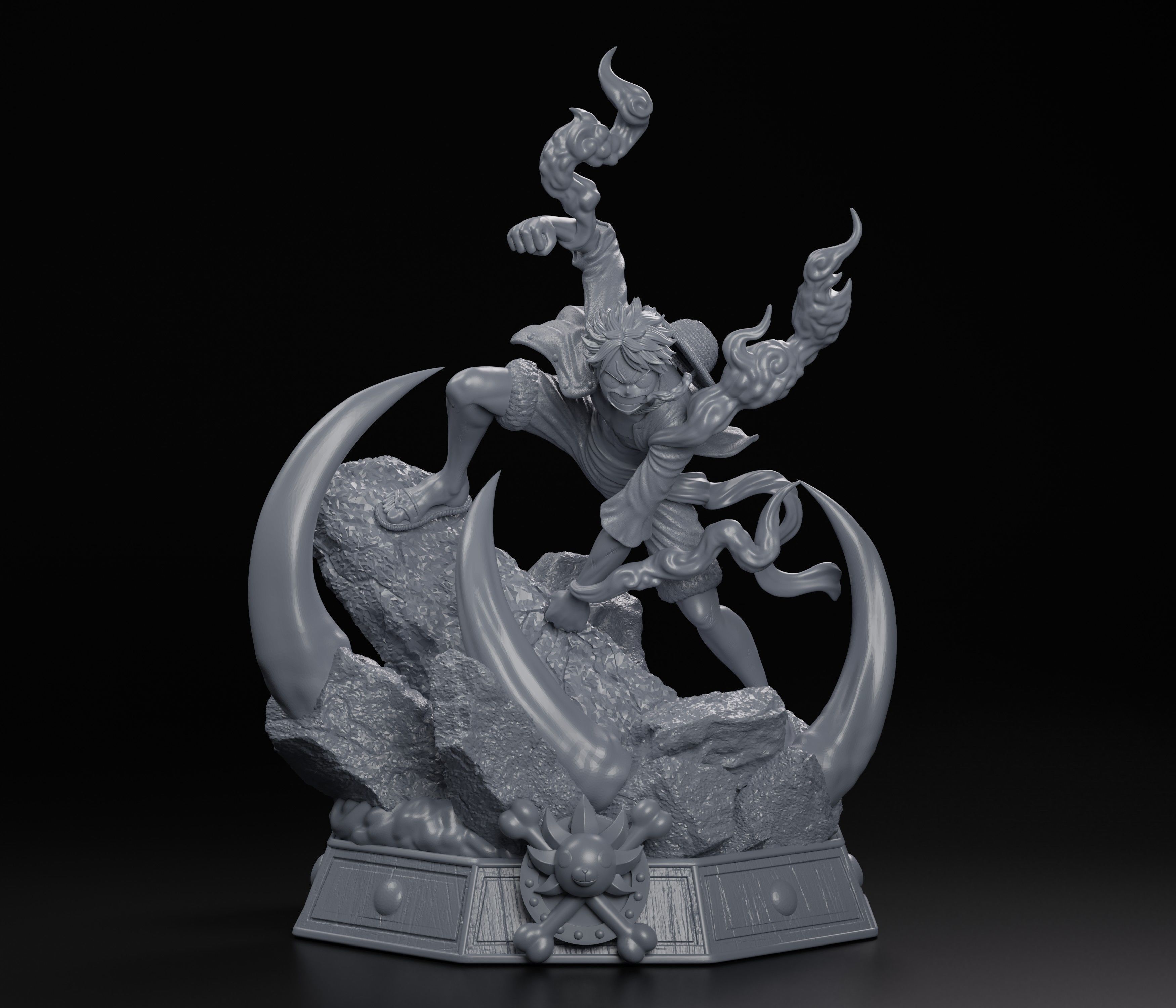 Luffy - One Piece 3D print model_4