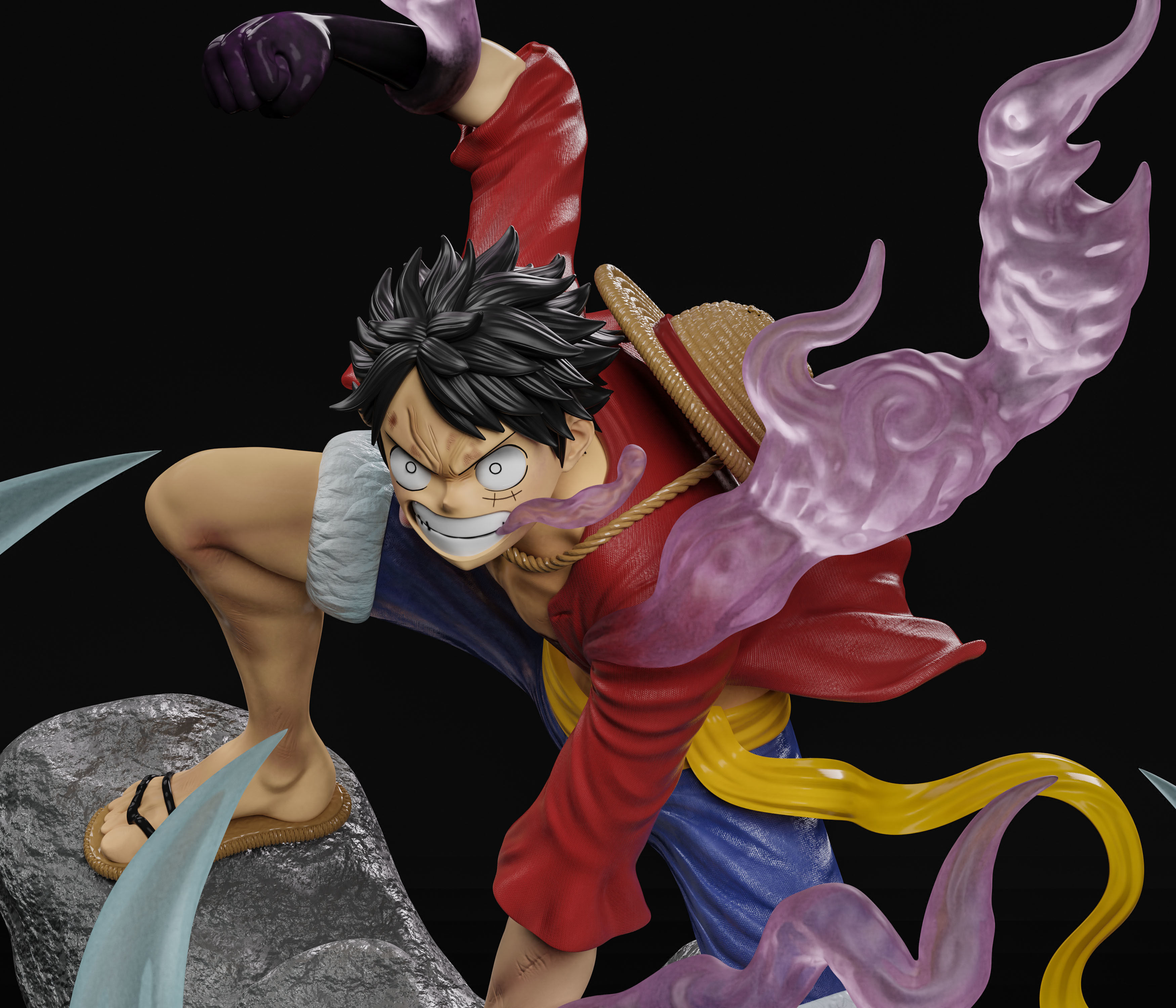 Luffy - One Piece 3D print model_2