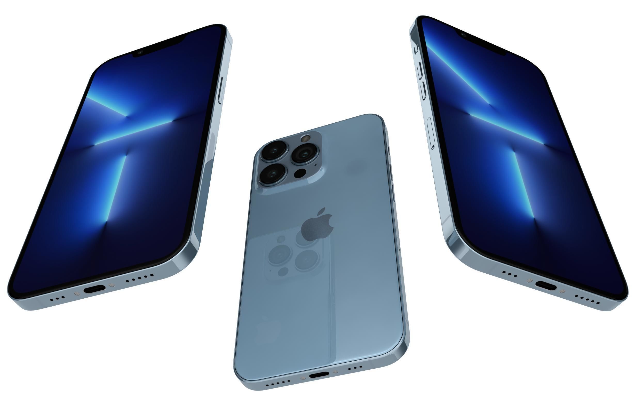 Apple iPhone 13 Pro All Colors 3D model_29