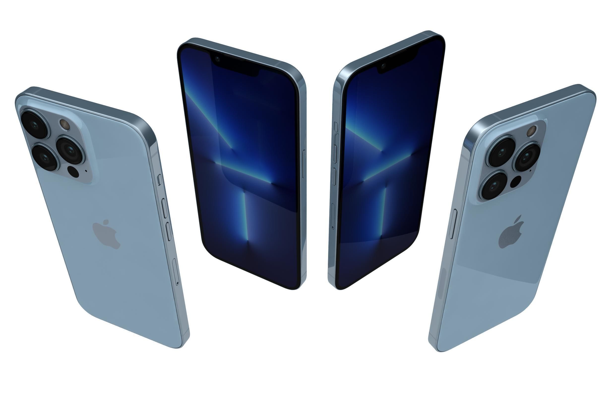 Apple iPhone 13 Pro All Colors 3D model_27