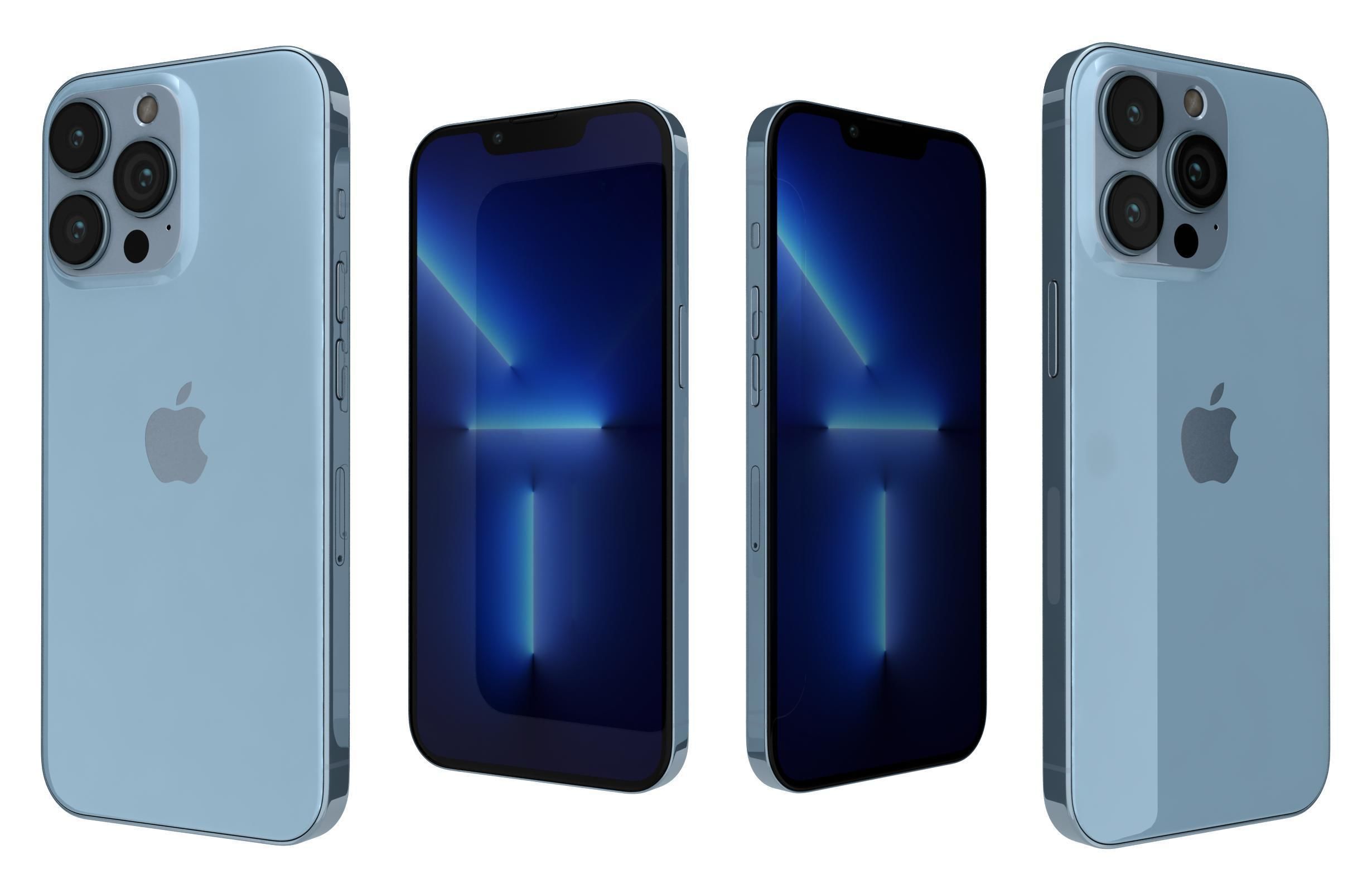 Apple iPhone 13 Pro All Colors 3D model_32