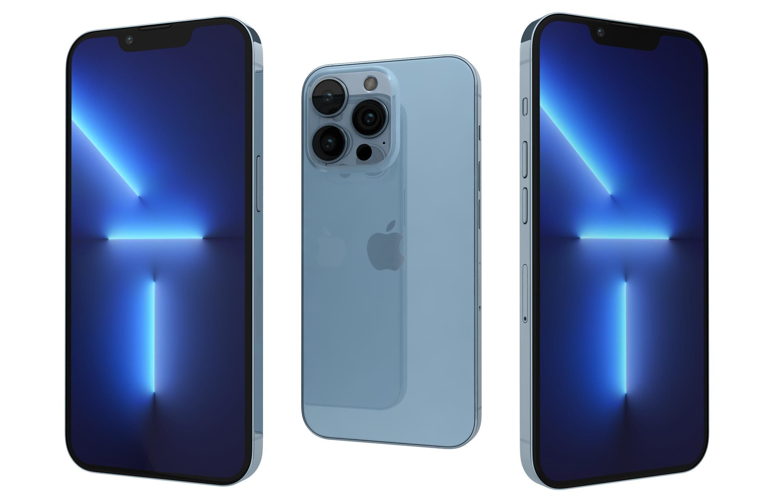 Apple iPhone 13 Pro All Colors 3D model_26