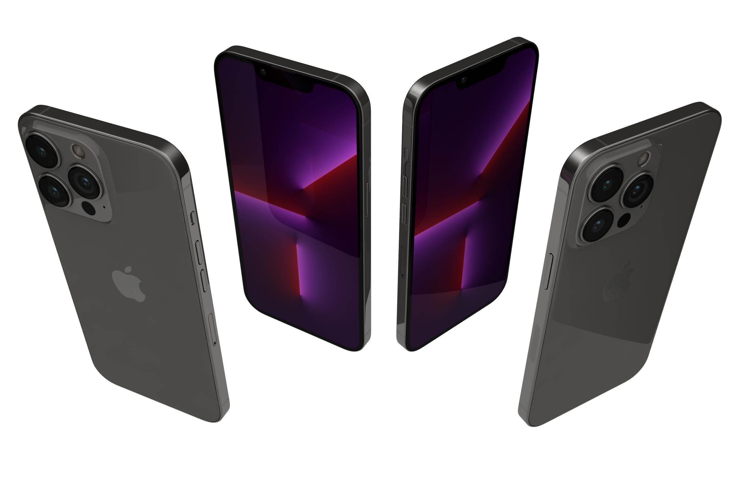 Apple iPhone 13 Pro All Colors 3D model_14