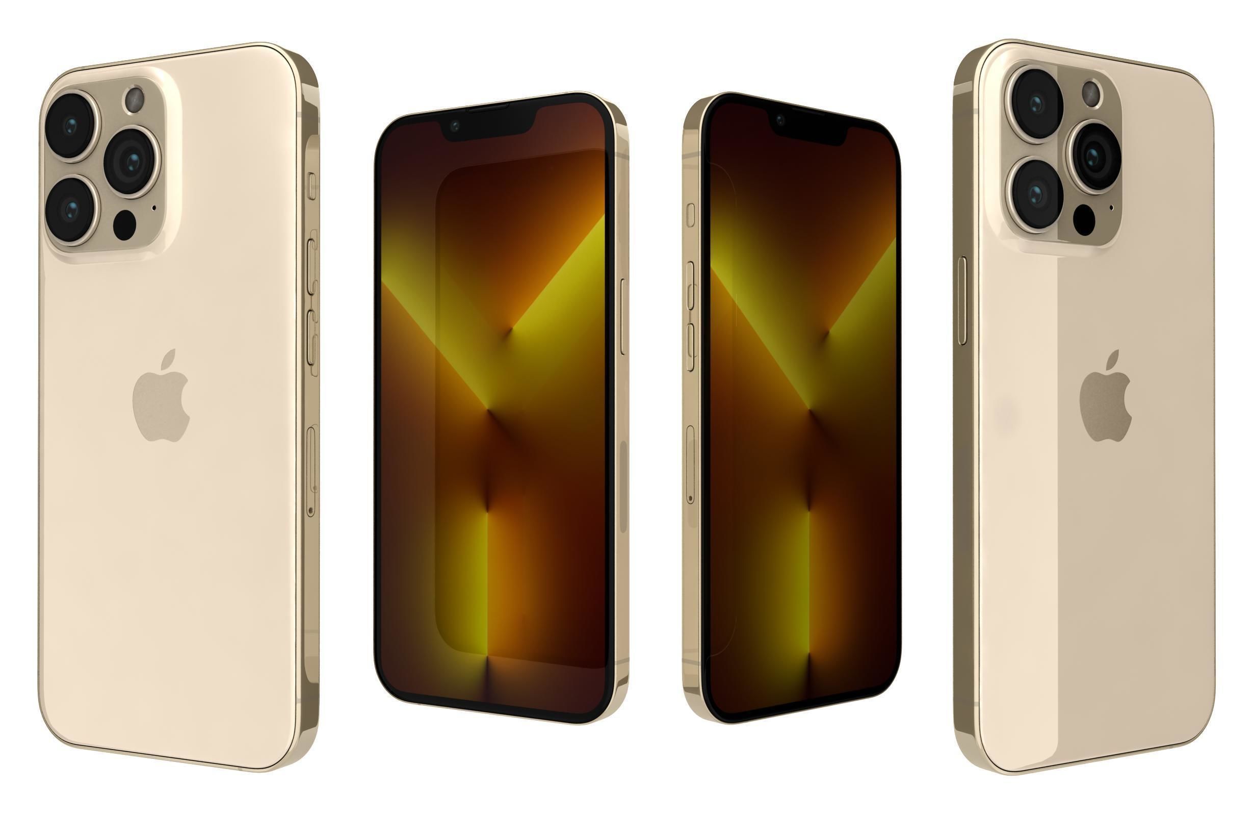 Apple iPhone 13 Pro All Colors 3D model_5