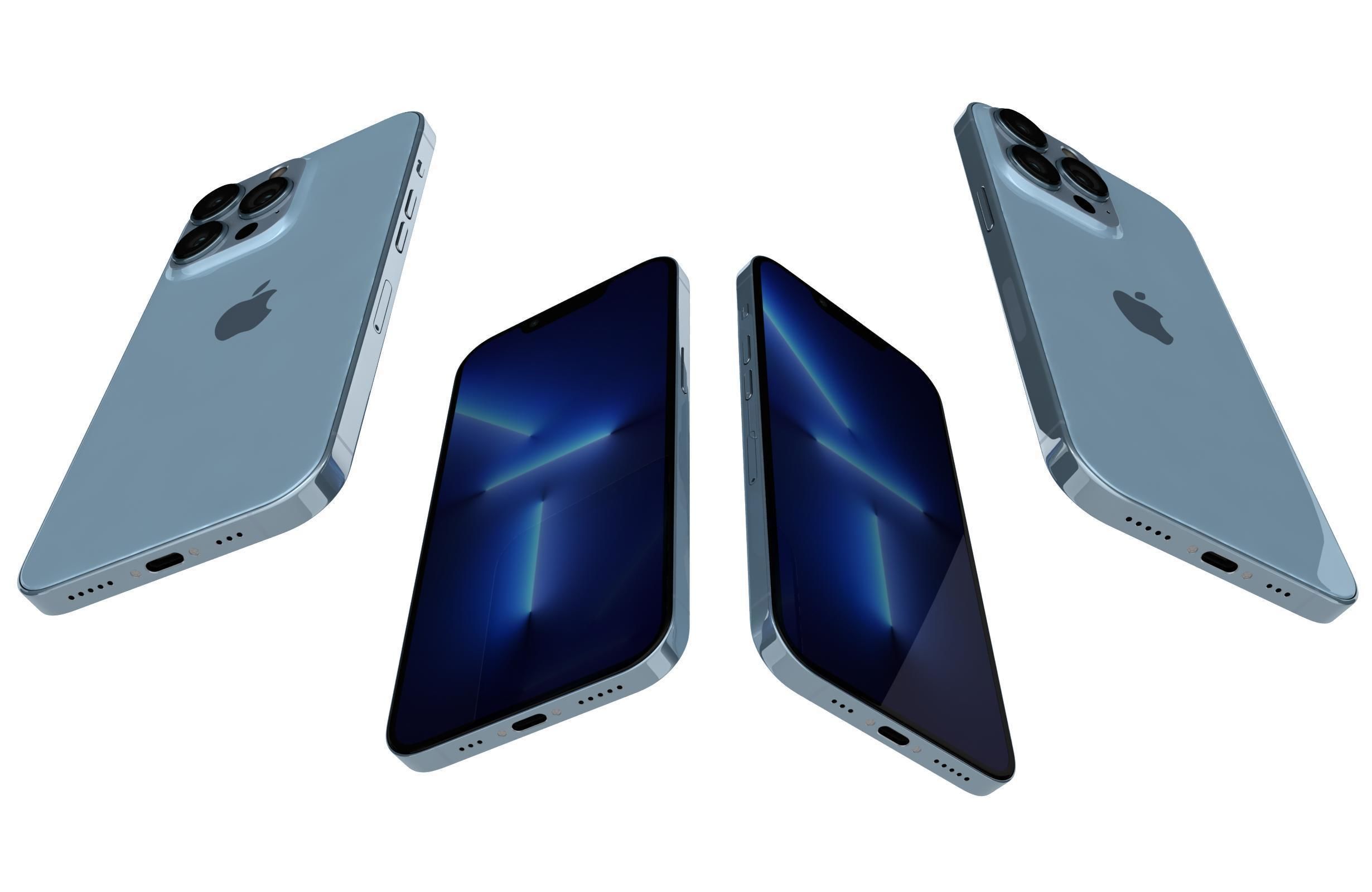 Apple iPhone 13 Pro All Colors 3D model_21