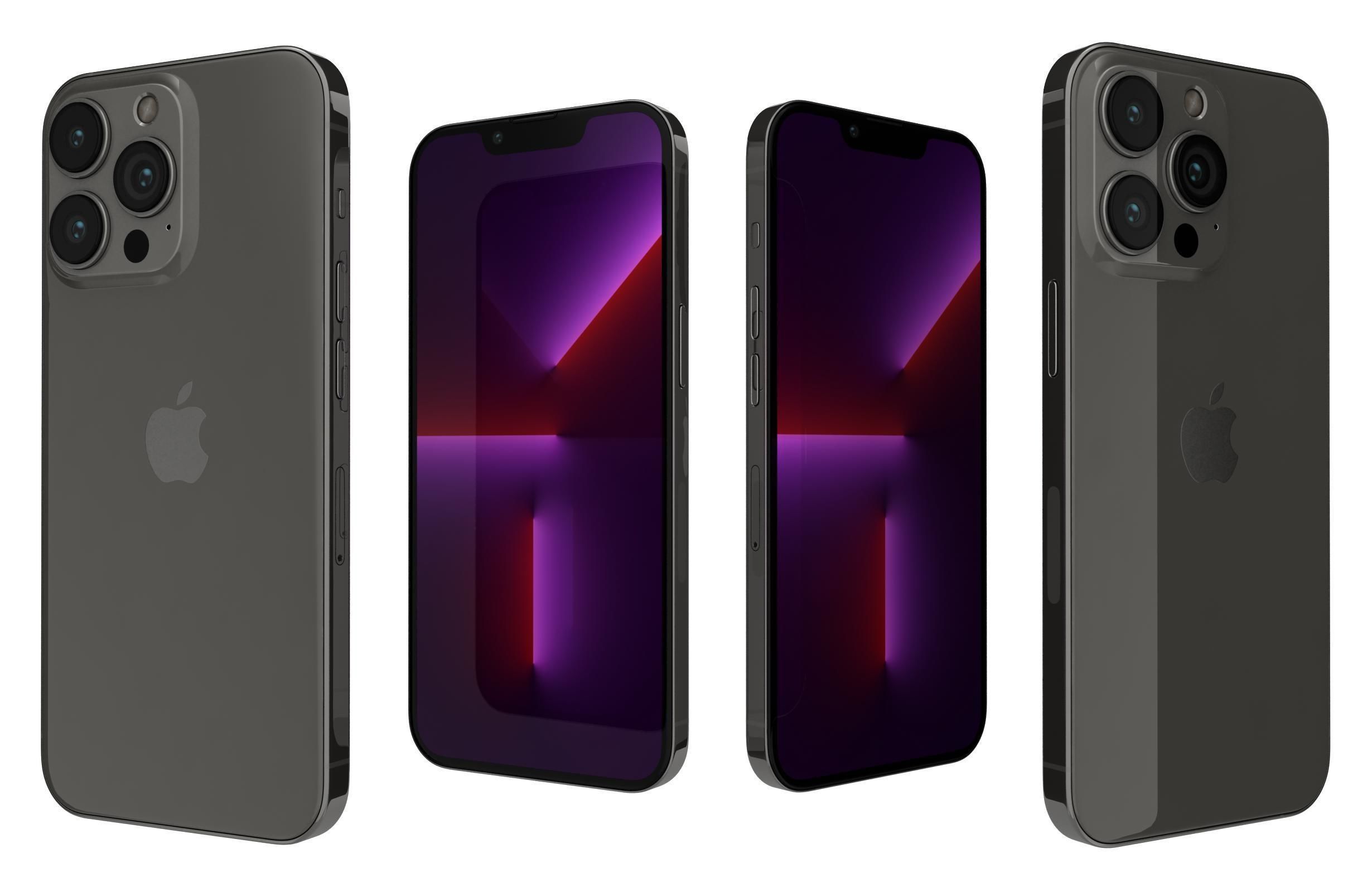 Apple iPhone 13 Pro All Colors 3D model_19