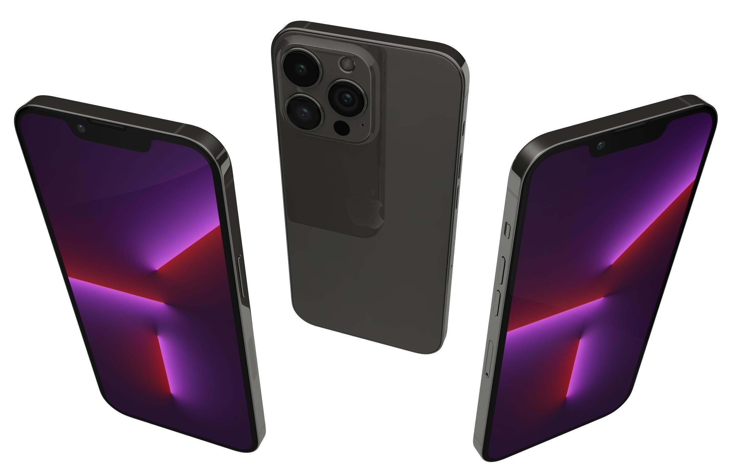 Apple iPhone 13 Pro All Colors 3D model_11