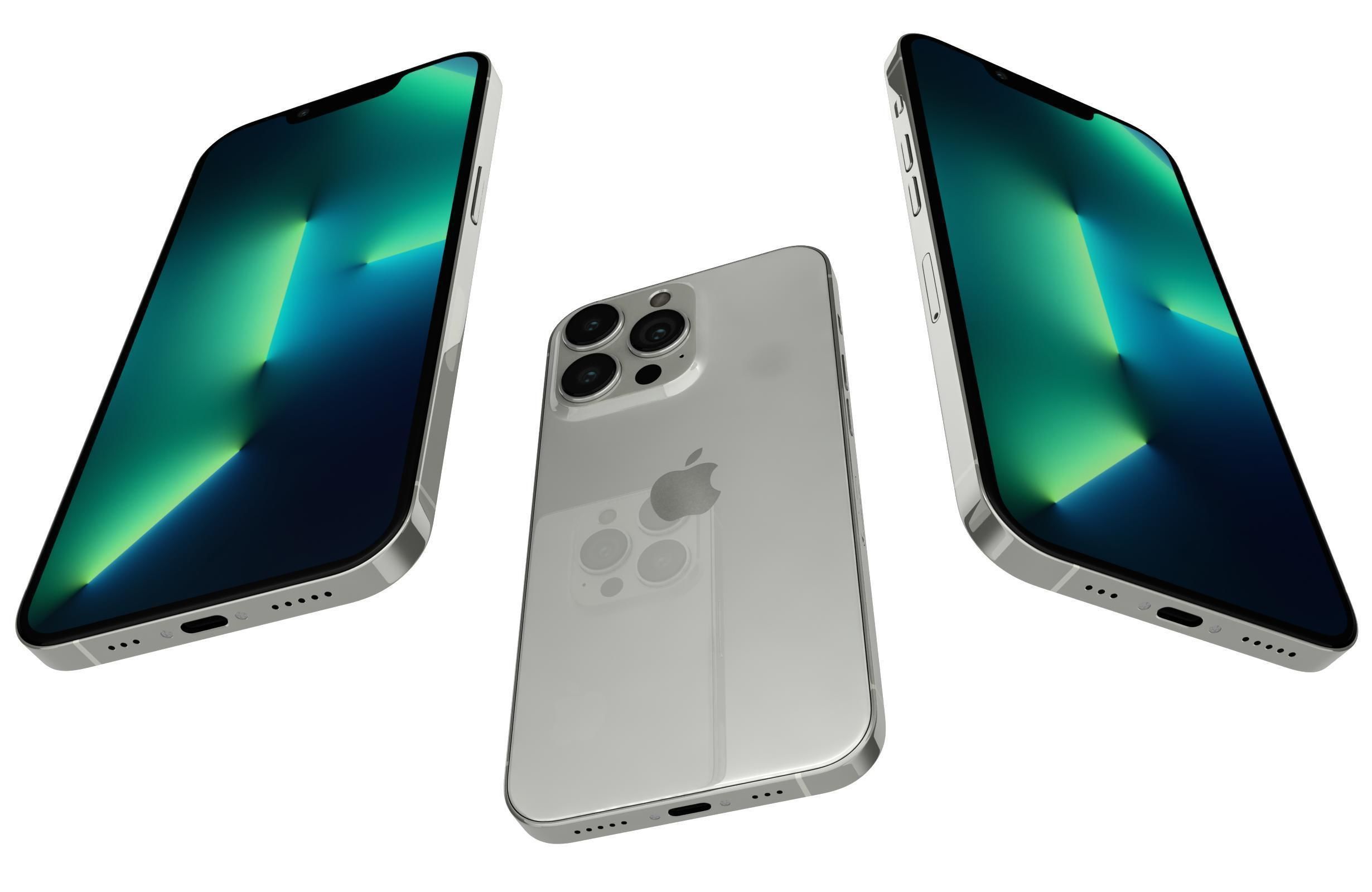 Apple iPhone 13 Pro All Colors 3D model_38