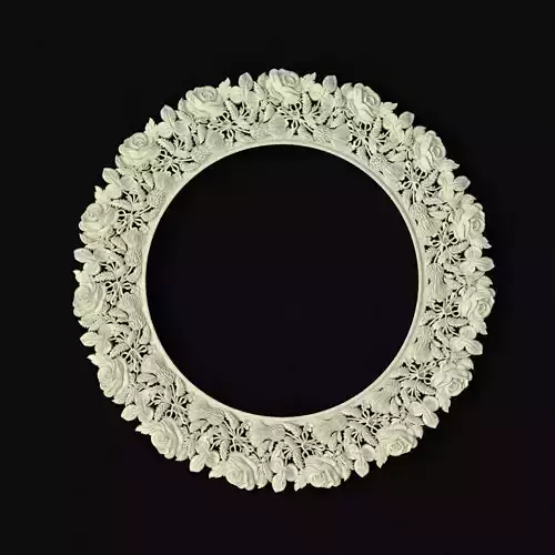 mirror circular frame