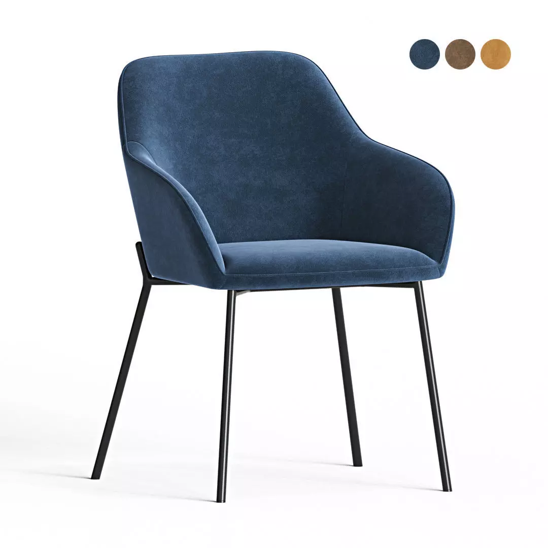 Daniella Dining Chair 3D model