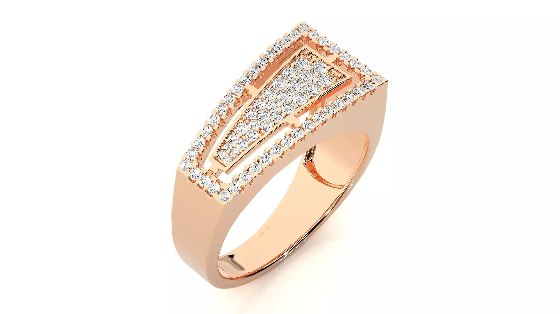 High Jewelry Grooms Gents Mens Cocktail ring 3dm stl renders 3D print model