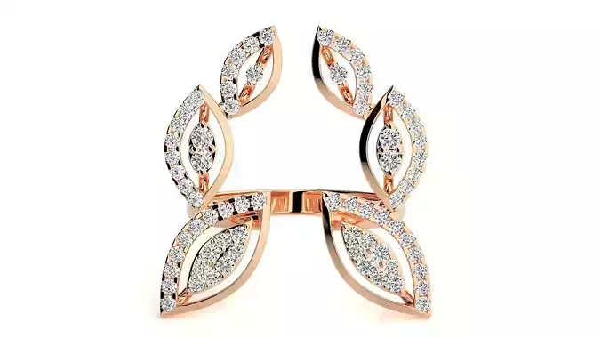 Crabs High End Ring 3dm stl jewelry details 