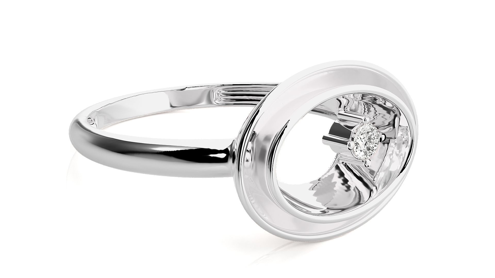 Star and orbit Italian Ring 3dm stl renders details  3D print model_6