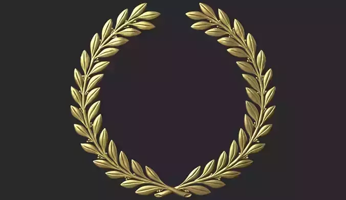 Laurel Wreath 3D print model