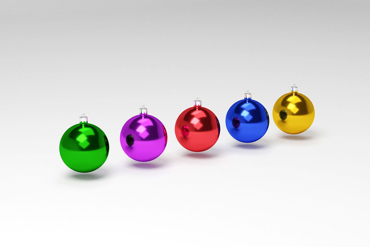 Christmas tree toys 3D model_11
