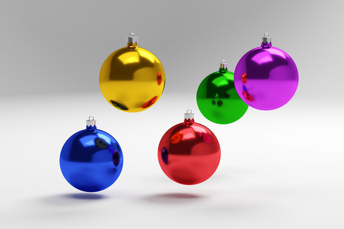 Christmas tree toys 3D model_21