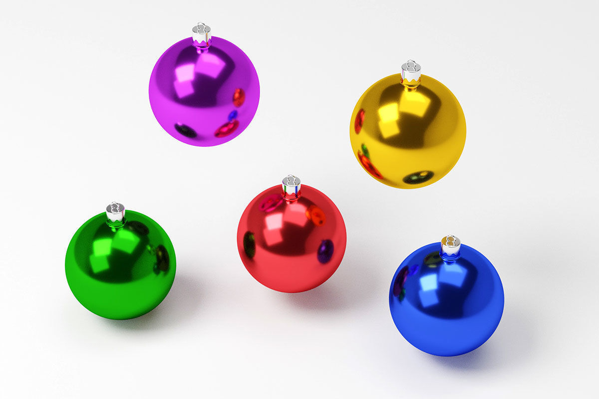 Christmas tree toys 3D model_19