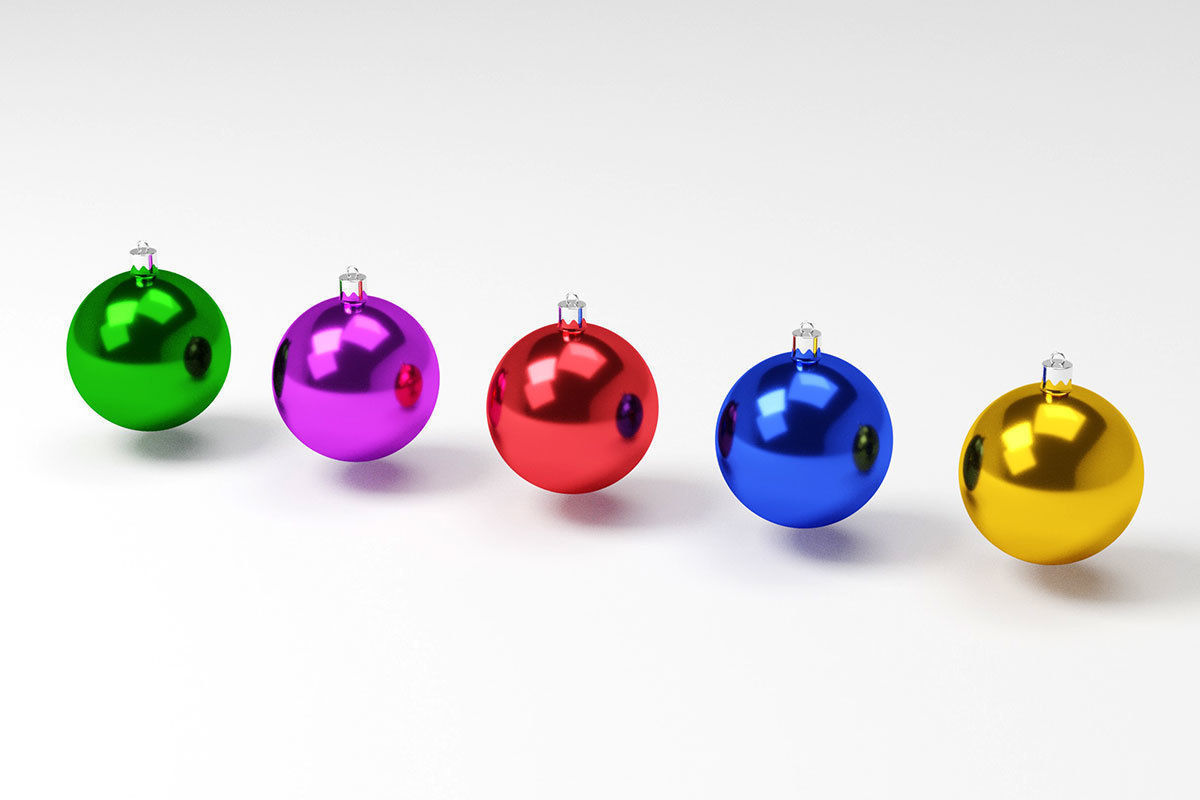 Christmas tree toys 3D model_13