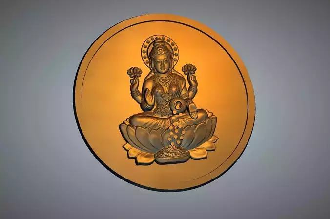 Maa Laxmi ji coin