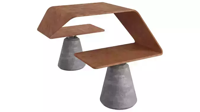 Modern Bench To Park