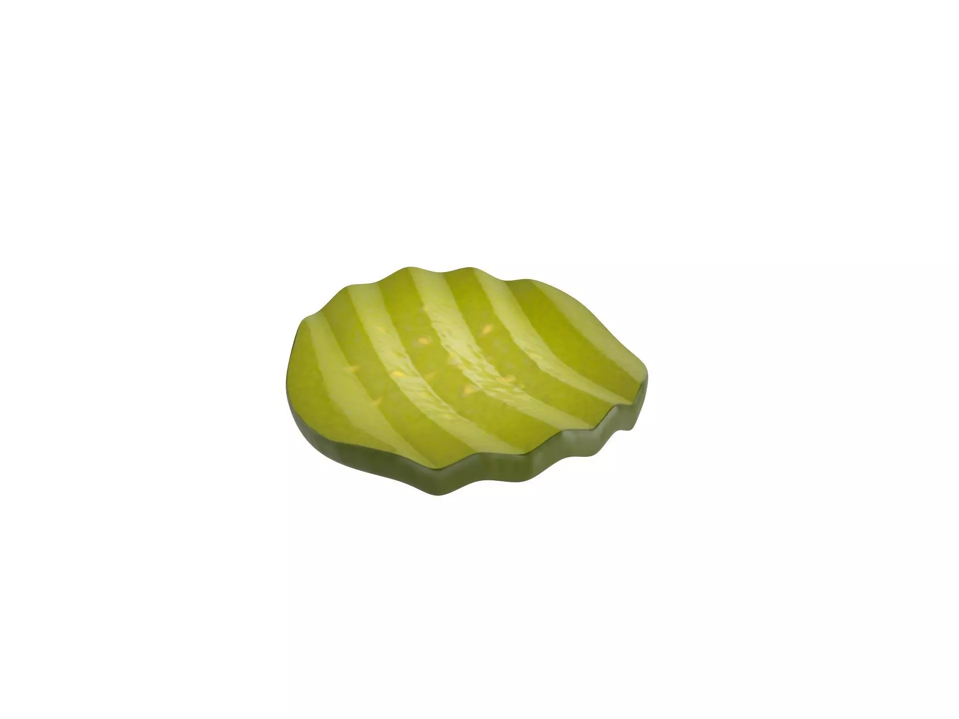 Pickle Slice Low-poly 3D model