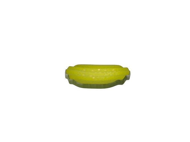 Pickle Slice Low-poly 3D model 7