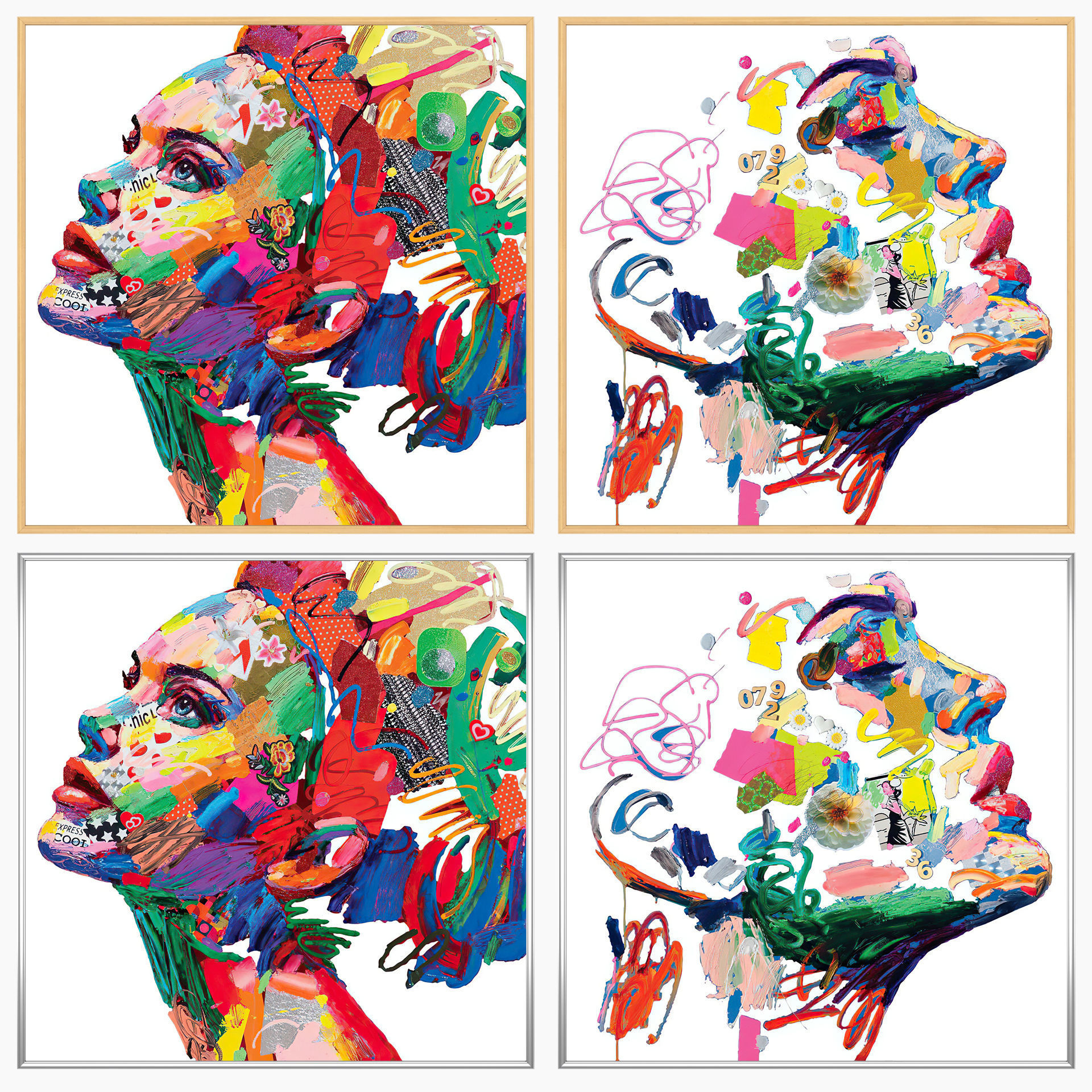 Wall Art Set 3775 3D model_2