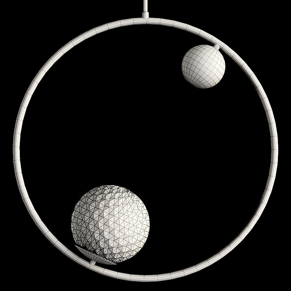 Lampatron HOOP RING LUX pendant lamp 3D model_3