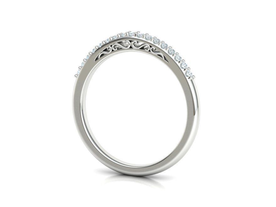 Bridal Set Collection Engagement Ring and Match Ring _36