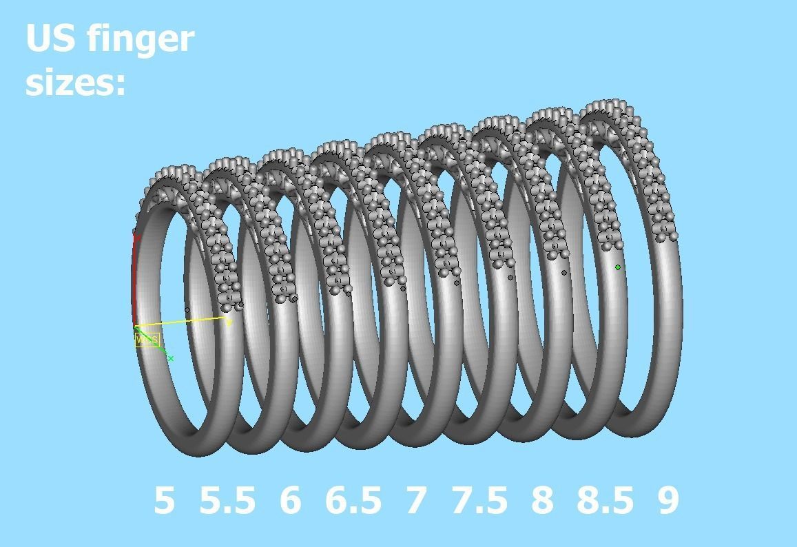 Bridal Set Collection Engagement Ring and Match Ring _30