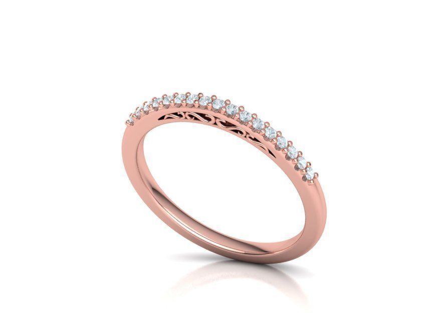 Bridal Set Collection Engagement Ring and Match Ring _26