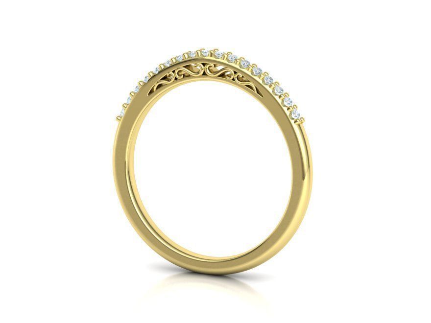 Bridal Set Collection Engagement Ring and Match Ring _37