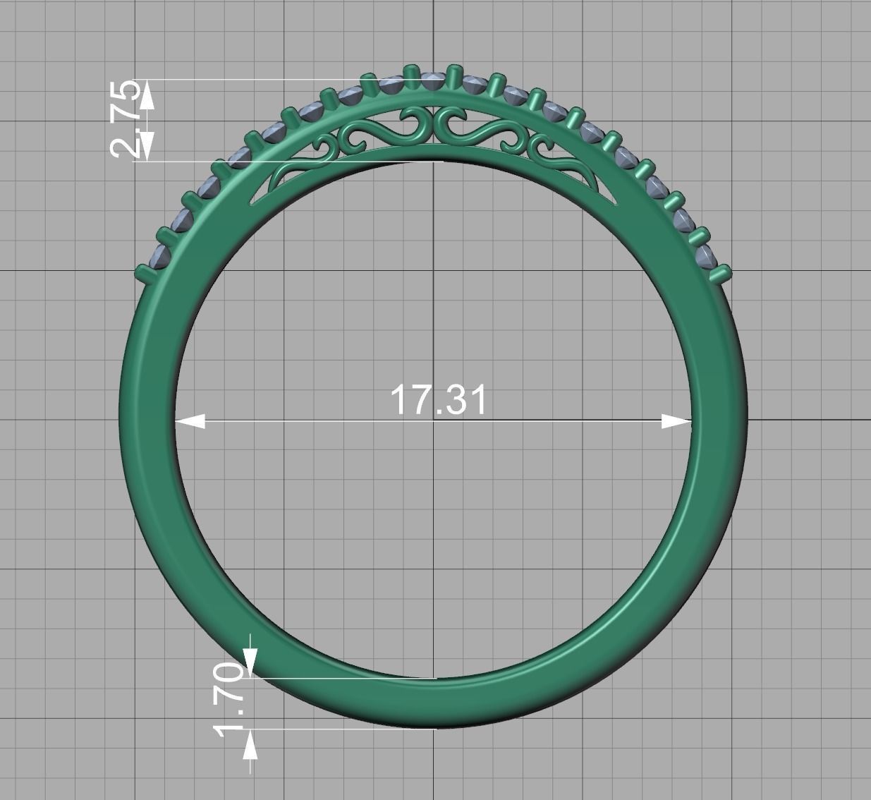 Bridal Set Collection Engagement Ring and Match Ring _27