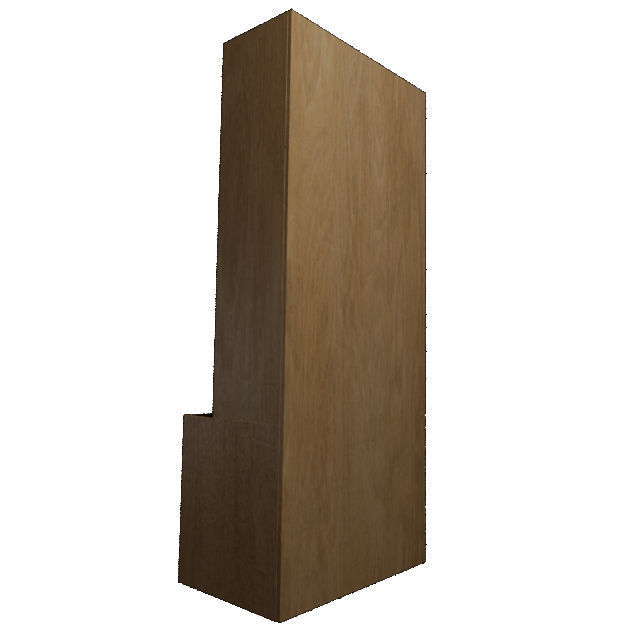 Livingroom Glass Cabinet 3D model_14