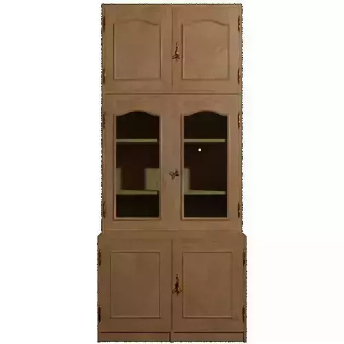 Livingroom Glass Cabinet 3D model