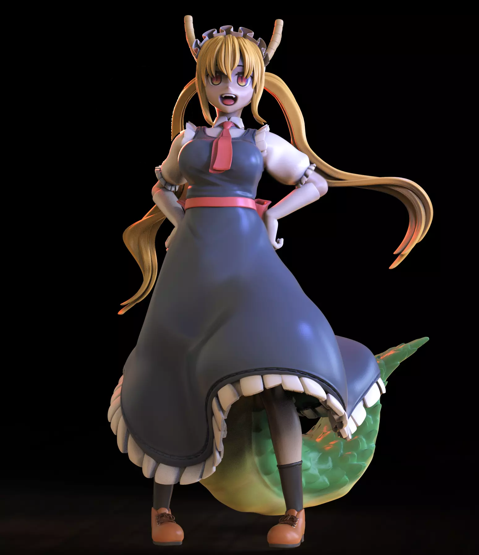  Tohru - Kobayashi-san Chi no Maid Dragon 3D print model_0