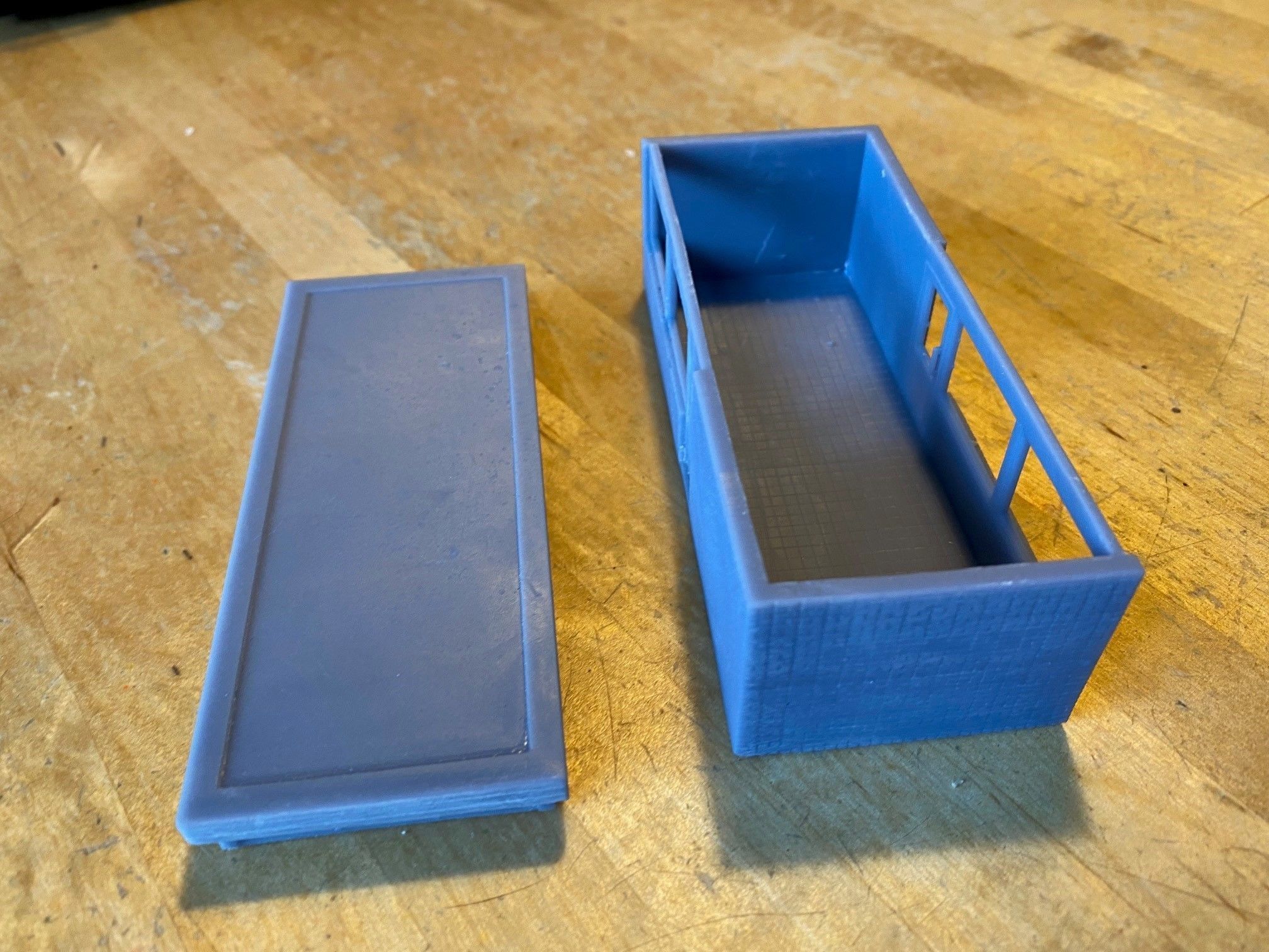 Model Railway - Platform Waiting Room 3D print model_13