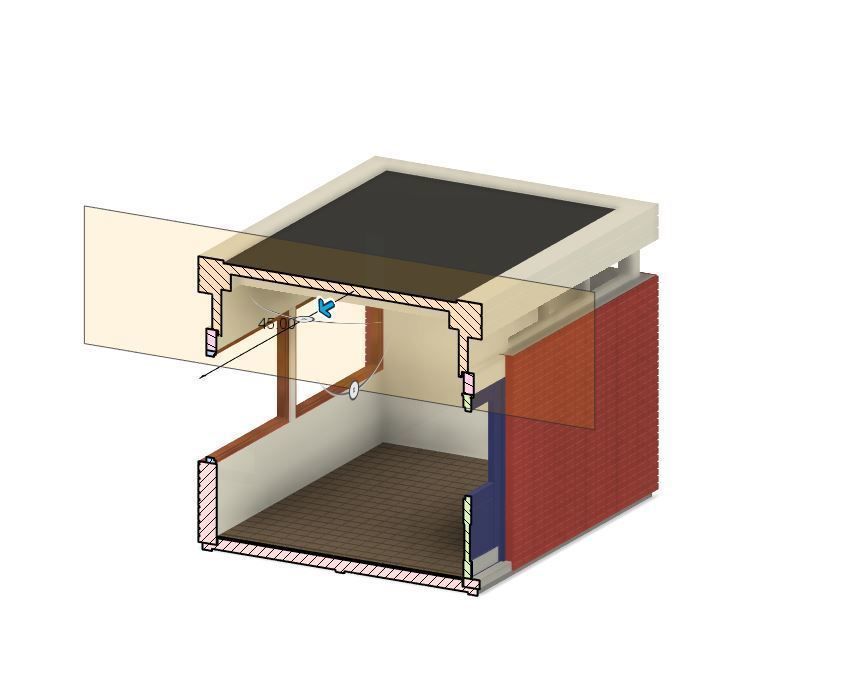 Model Railway - Platform Waiting Room 3D print model_10