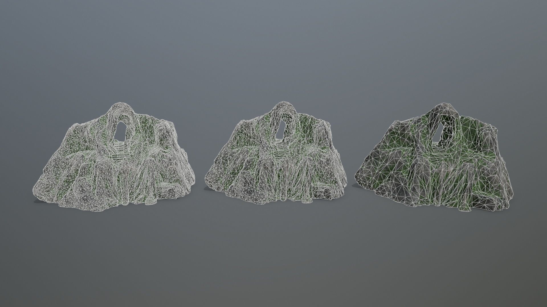 Soul  Gate Low-poly 3D model_16