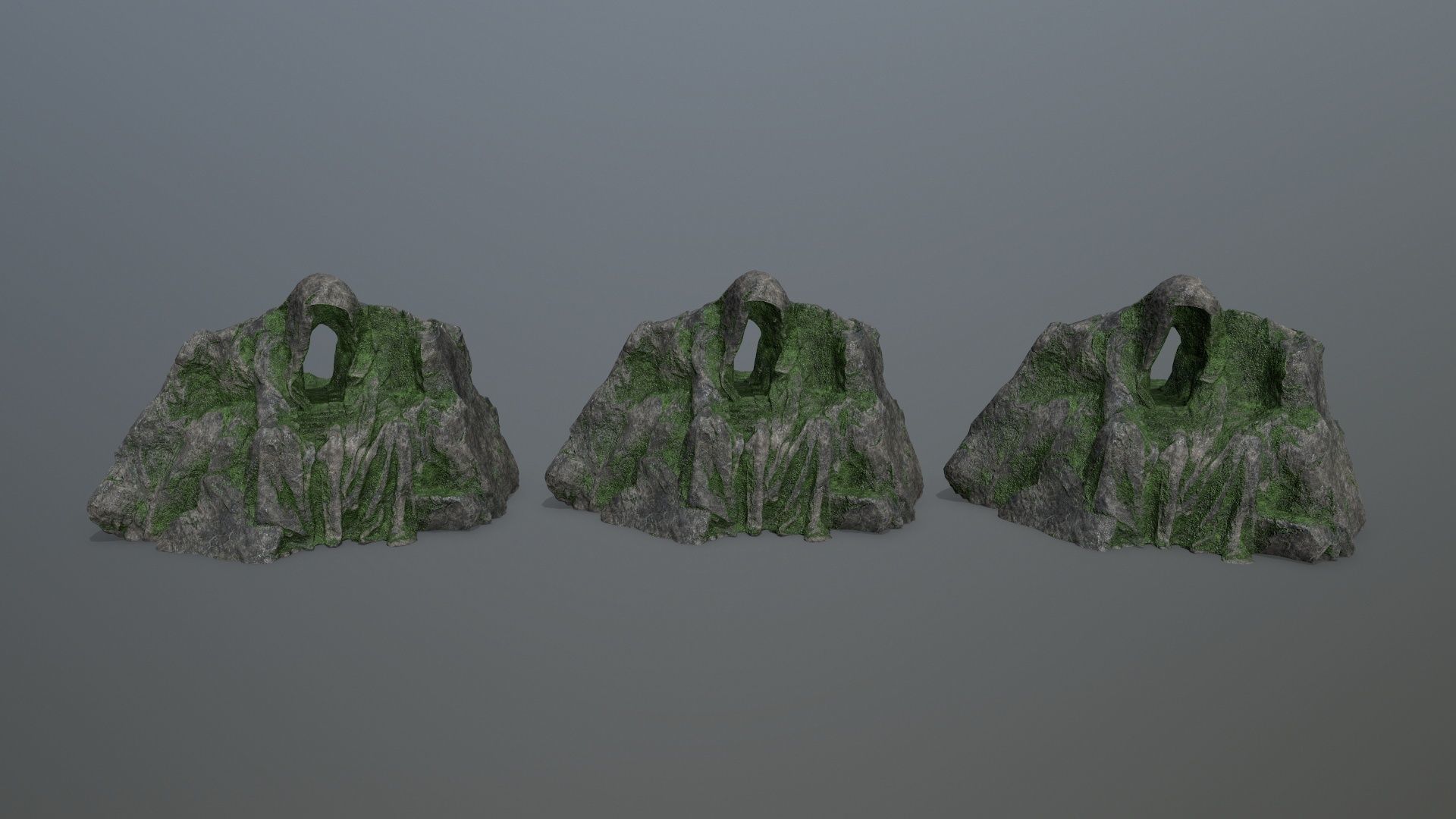 Soul  Gate Low-poly 3D model_15