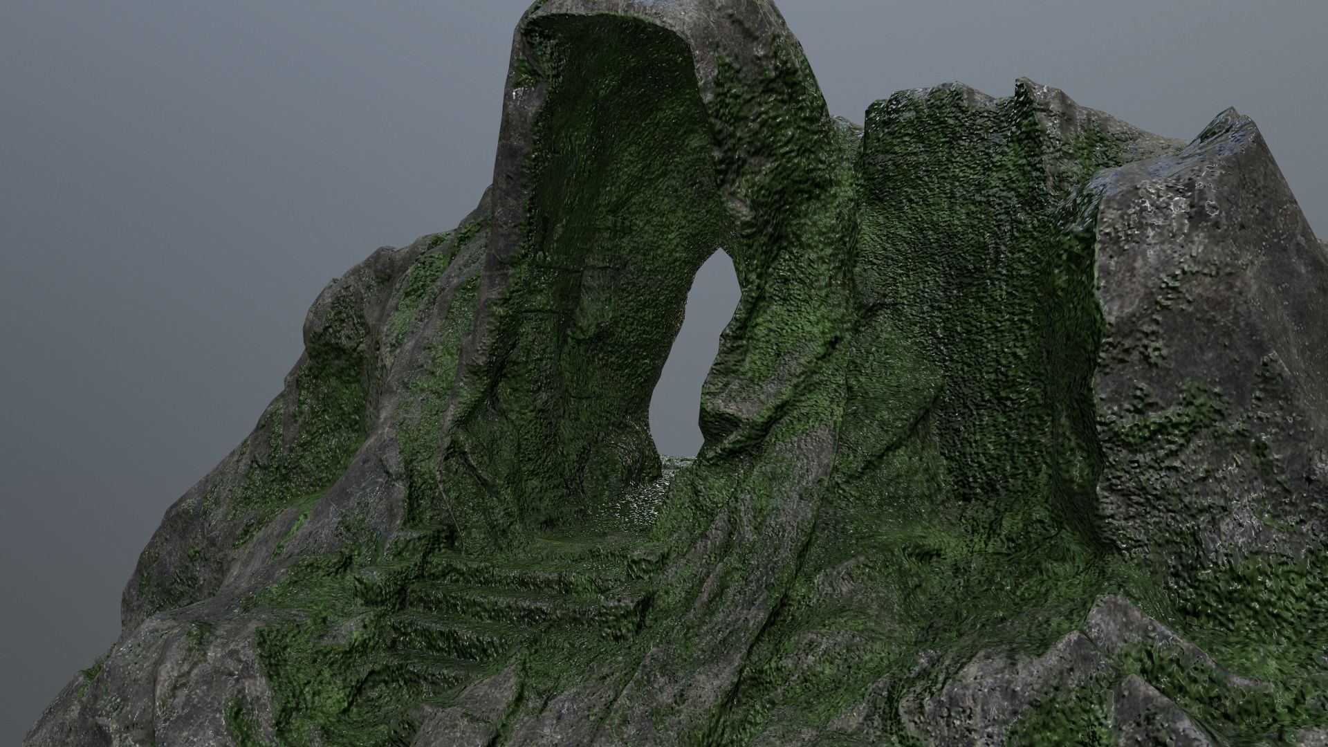 Soul  Gate Low-poly 3D model_13