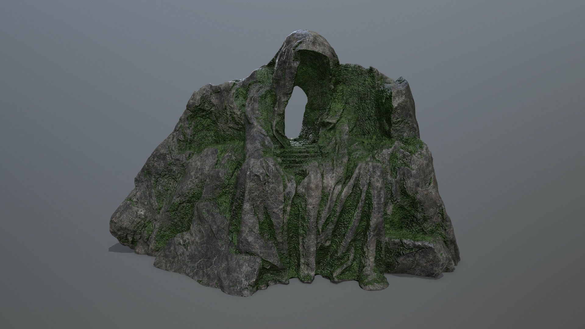 Soul  Gate Low-poly 3D model_1