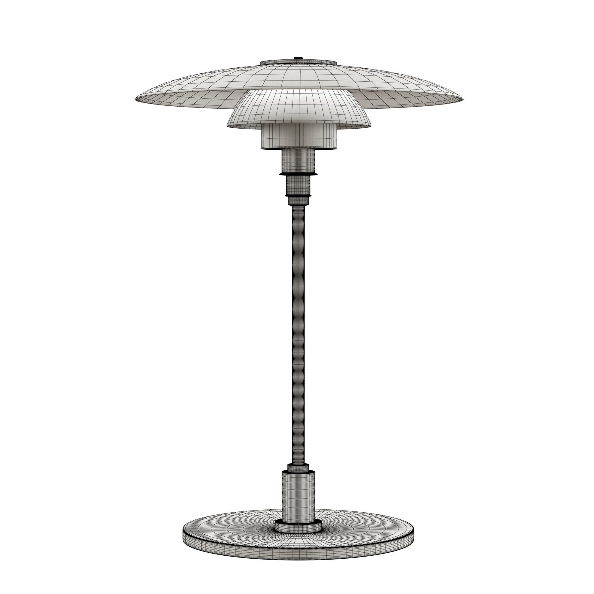 PH table lamp 3D model_2