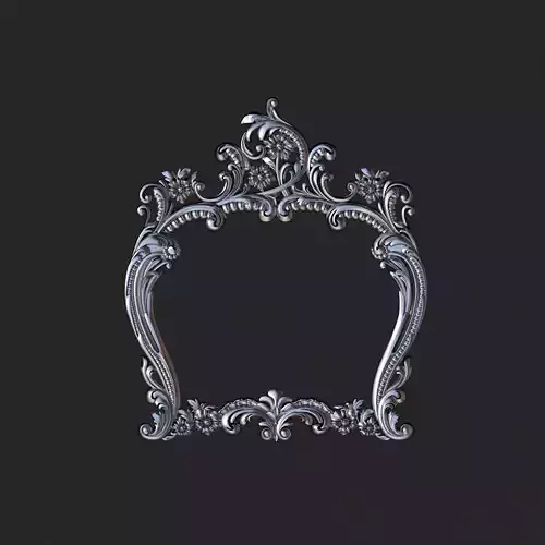 mirror ornate frame