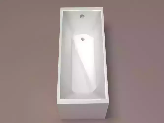rectangular bath