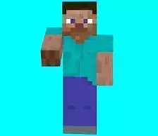 Minecraft character base Low-poly 3D model