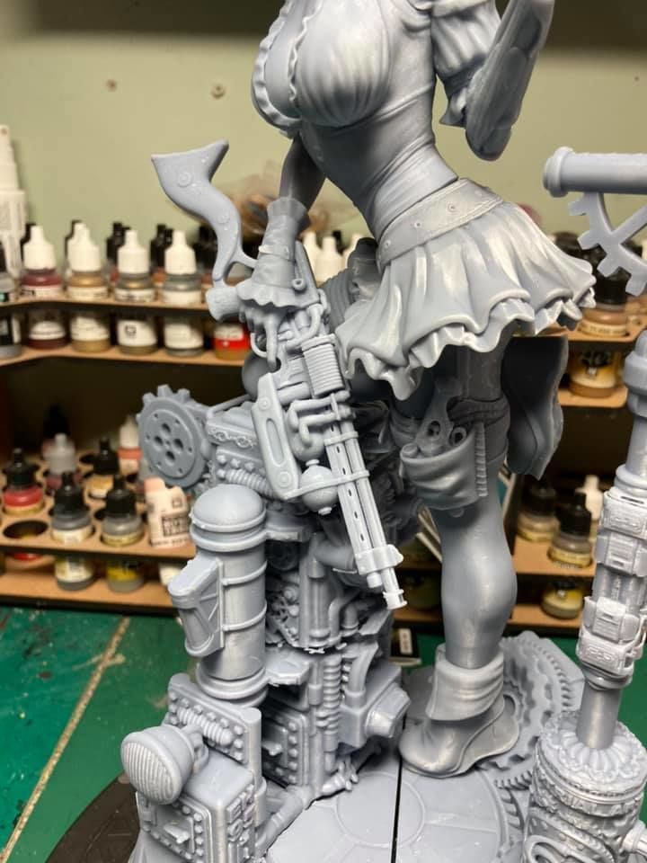 VICTORIA THE STEAMPUNK GIRL 3D print model_13