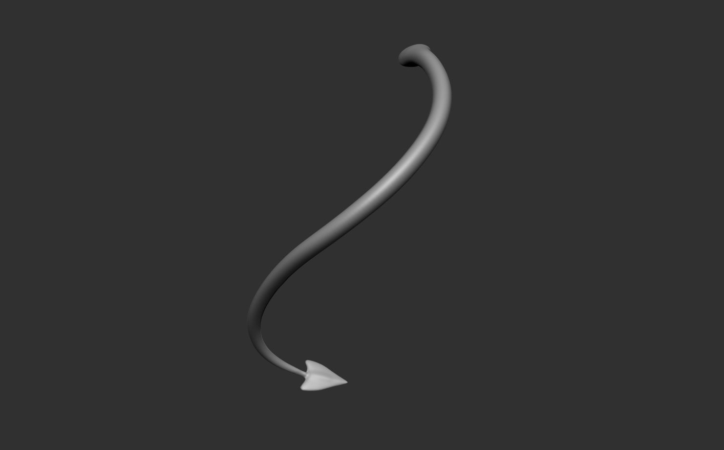 Demon Wings and Tail 3D model_13